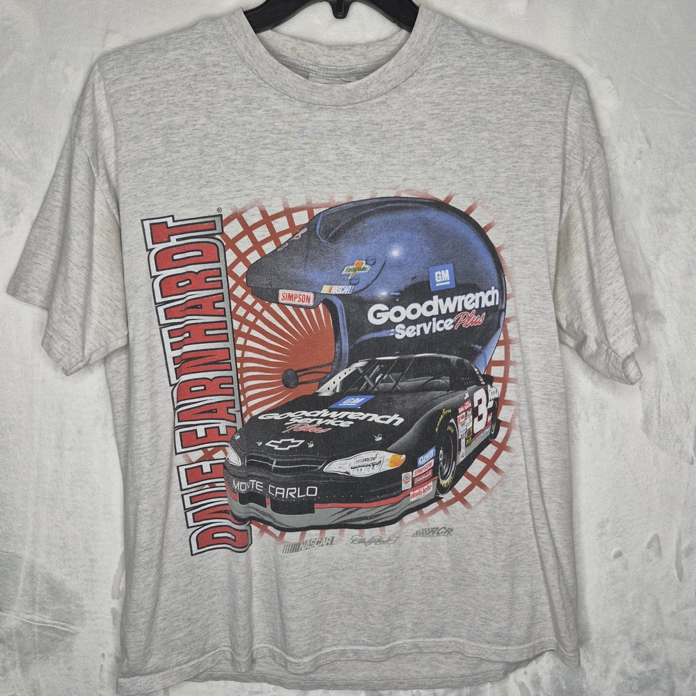 Vintage Competitors View Dale Earnhardt Goodwrench Racing T Shirt‎ Size Large